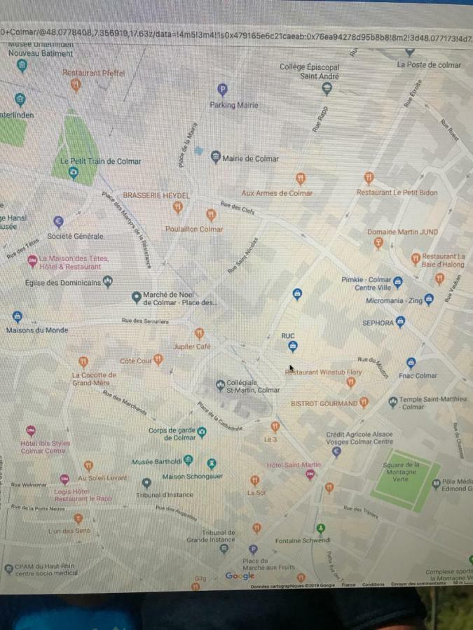 Le Muscat Lägenhet Colmar Exteriör bild